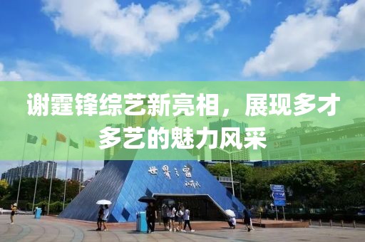 谢霆锋综艺新亮相，展现多才多艺的魅力风采