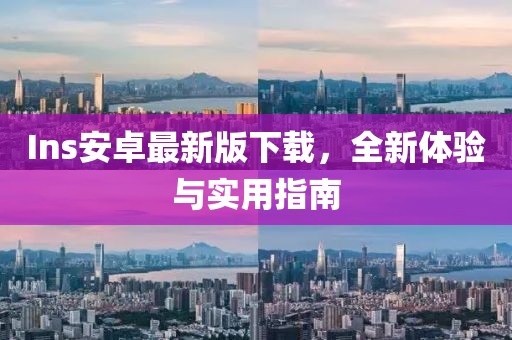 Ins安卓最新版下载，全新体验与实用指南