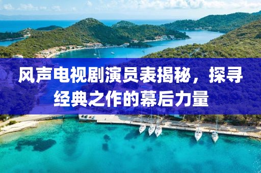 风声电视剧演员表揭秘，探寻经典之作的幕后力量
