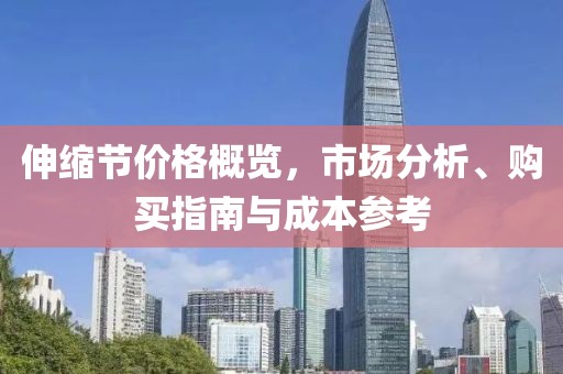 伸缩节价格概览，市场分析、购买指南与成本参考