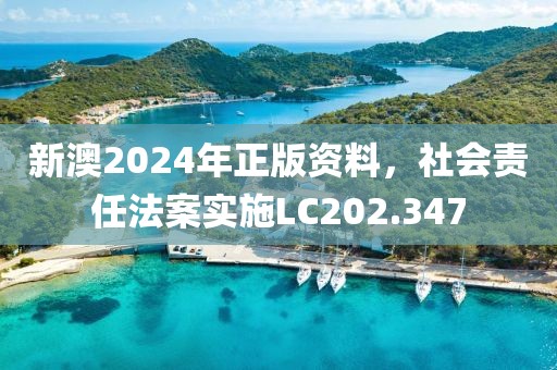 新澳2024年正版资料，社会责任法案实施LC202.347
