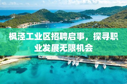 枫泾工业区招聘启事，探寻职业发展无限机会