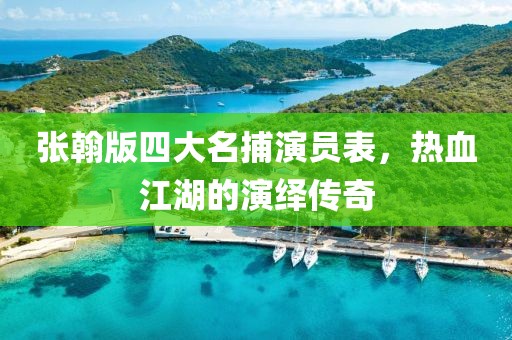 张翰版四大名捕演员表，热血江湖的演绎传奇