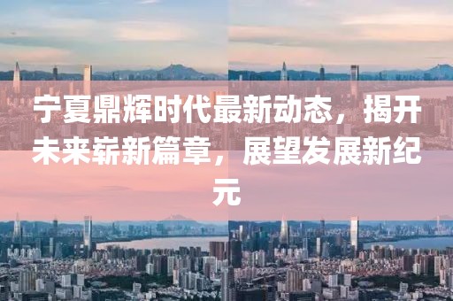 宁夏鼎辉时代最新动态，揭开未来崭新篇章，展望发展新纪元
