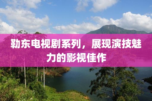 勒东电视剧系列，展现演技魅力的影视佳作