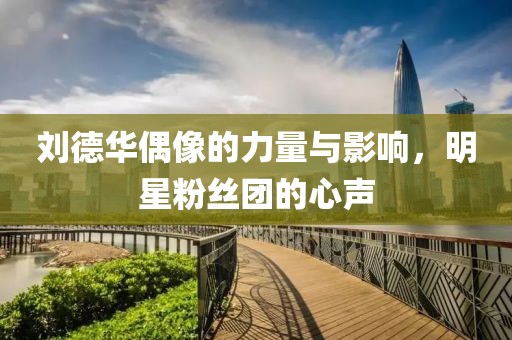 刘德华偶像的力量与影响，明星粉丝团的心声