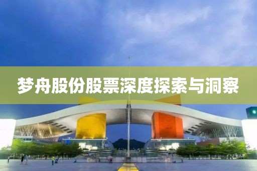 梦舟股份股票深度探索与洞察