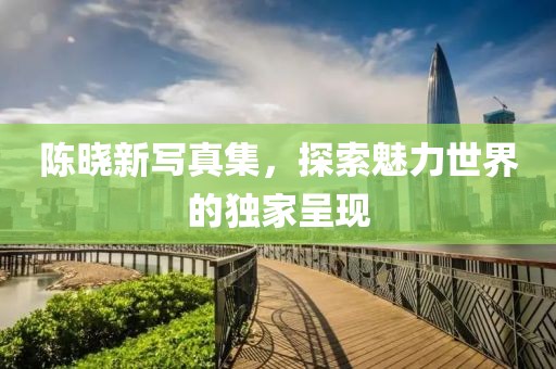 陈晓新写真集，探索魅力世界的独家呈现