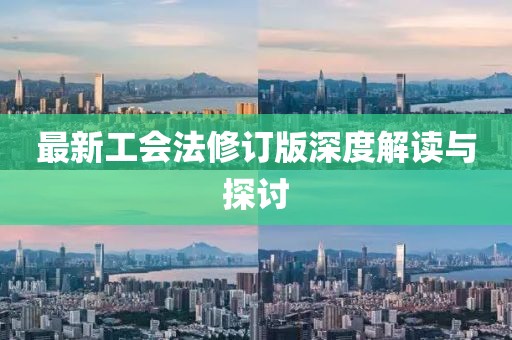 最新工会法修订版深度解读与探讨