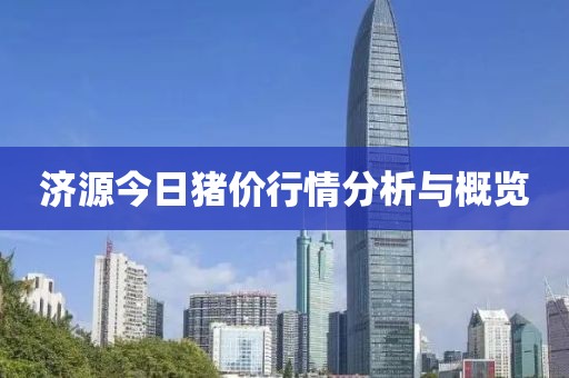 济源今日猪价行情分析与概览