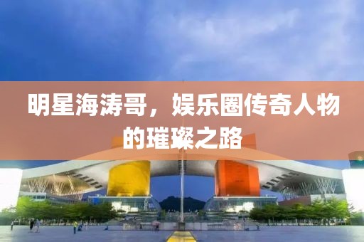 明星海涛哥，娱乐圈传奇人物的璀璨之路