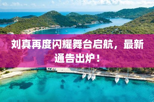 刘真再度闪耀舞台启航，最新通告出炉！