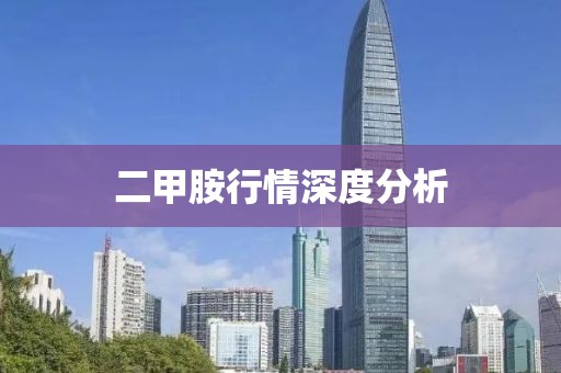 二甲胺行情深度分析