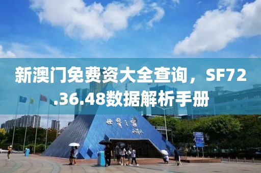 新澳门免费资大全查询，SF72.36.48数据解析手册