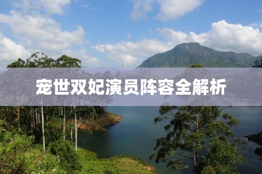 宠世双妃演员阵容全解析