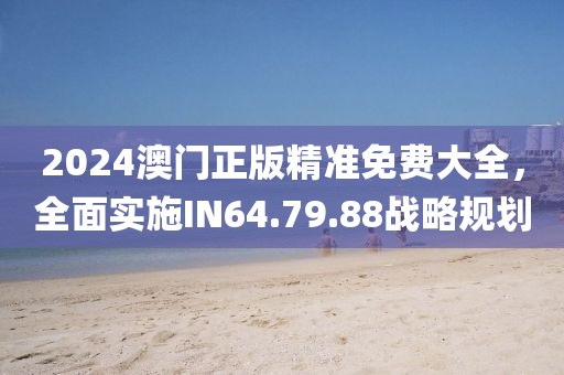 2024澳门正版精准免费大全，全面实施IN64.79.88战略规划