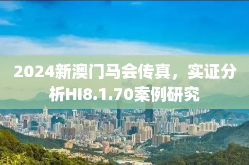 2024新澳门马会传真，实证分析HI8.1.70案例研究