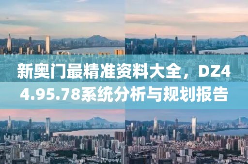 新奥门最精准资料大全，DZ44.95.78系统分析与规划报告