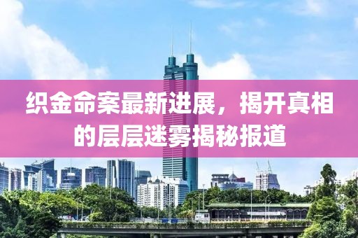 织金命案最新进展，揭开真相的层层迷雾揭秘报道