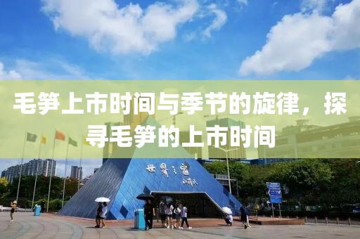 毛笋上市时间与季节的旋律，探寻毛笋的上市时间