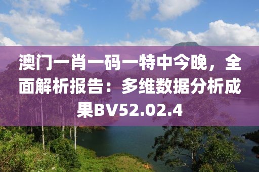 澳门一肖一码一特中今晚，全面解析报告：多维数据分析成果BV52.02.4