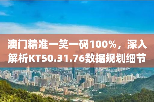 澳门精准一笑一码100%，深入解析KT50.31.76数据规划细节