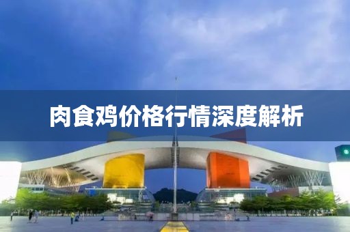 肉食鸡价格行情深度解析