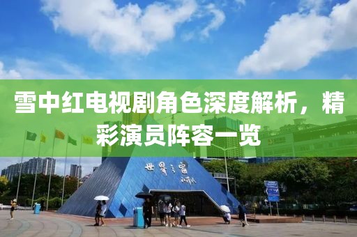 雪中红电视剧角色深度解析，精彩演员阵容一览