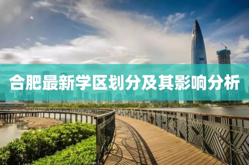 合肥最新学区划分及其影响分析