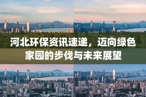 河北环保资讯速递，迈向绿色家园的步伐与未来展望
