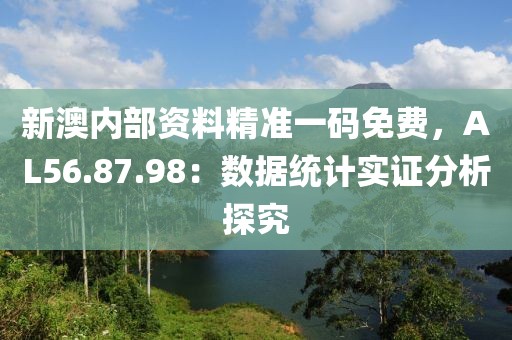 新澳内部资料精准一码免费，AL56.87.98：数据统计实证分析探究