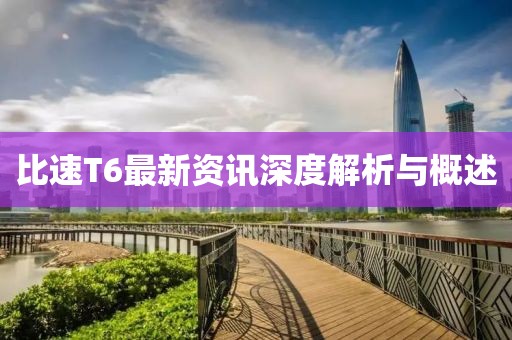 比速T6最新资讯深度解析与概述