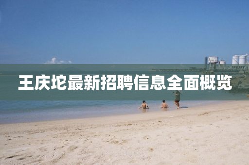 王庆坨最新招聘信息全面概览