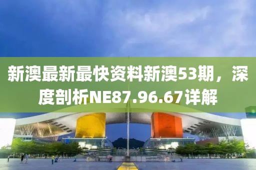 新澳最新最快资料新澳53期，深度剖析NE87.96.67详解