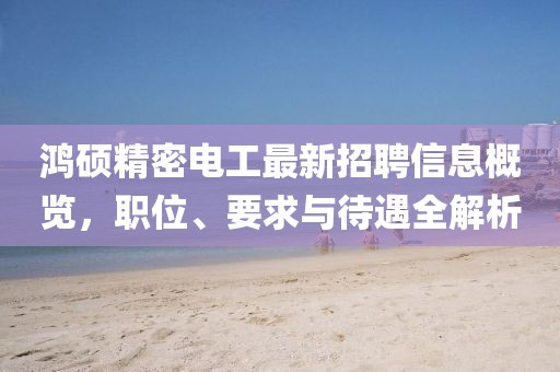 鸿硕精密电工最新招聘信息概览，职位、要求与待遇全解析