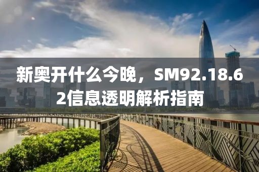 新奥开什么今晚，SM92.18.62信息透明解析指南