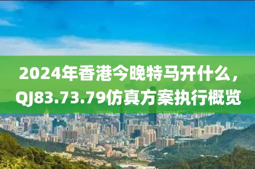 2024年香港今晚特马开什么，QJ83.73.79仿真方案执行概览