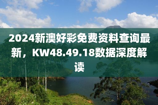 2024新澳好彩免费资料查询最新，KW48.49.18数据深度解读