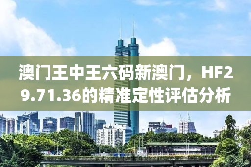 澳门王中王六码新澳门，HF29.71.36的精准定性评估分析