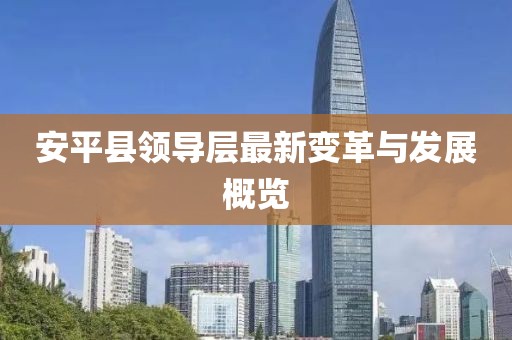 安平县领导层最新变革与发展概览