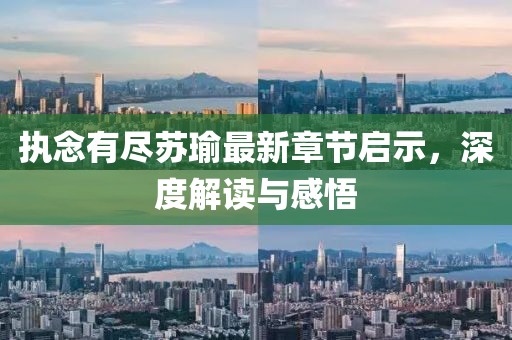 执念有尽苏瑜最新章节启示，深度解读与感悟