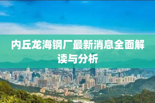 内丘龙海钢厂最新消息全面解读与分析