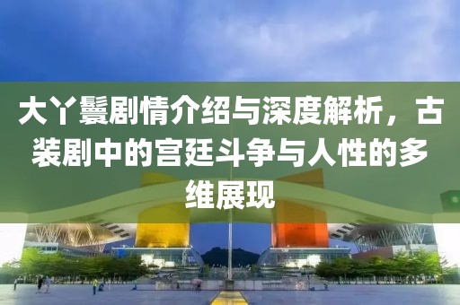大丫鬟剧情介绍与深度解析，古装剧中的宫廷斗争与人性的多维展现