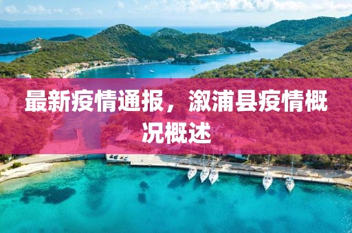最新疫情通报，溆浦县疫情概况概述