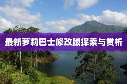最新萝莉巴士修改版探索与赏析