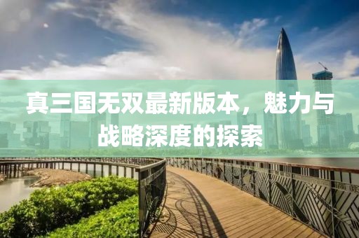 真三国无双最新版本，魅力与战略深度的探索
