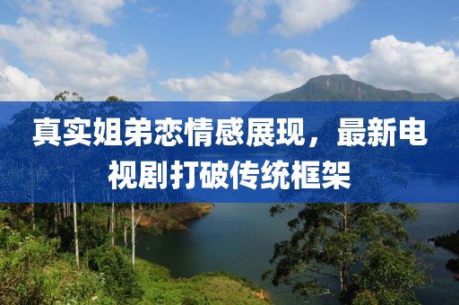 真实姐弟恋情感展现，最新电视剧打破传统框架