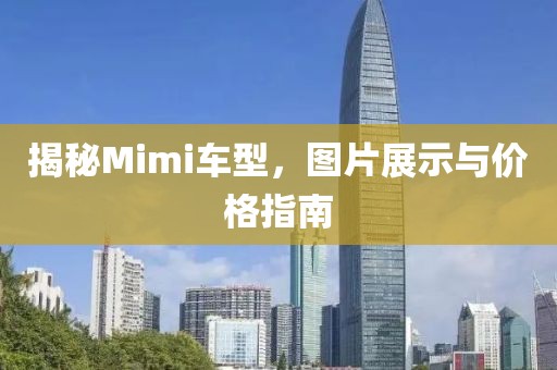 揭秘Mimi车型，图片展示与价格指南
