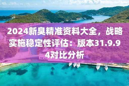2024新臭精准资料大全，战略实施稳定性评估：版本31.9.94对比分析