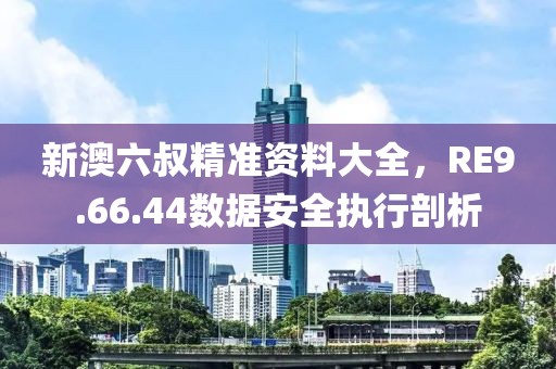 新澳六叔精准资料大全，RE9.66.44数据安全执行剖析